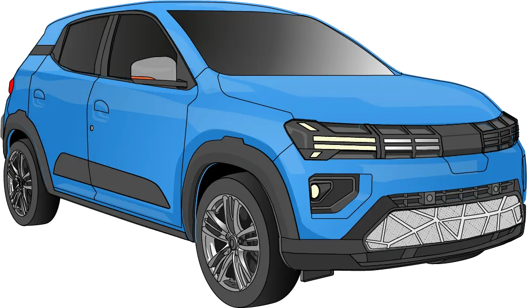 AutoPartsBasket brings for your DACIA Spring 2 the best filters (oil, air, cabin, fuel)