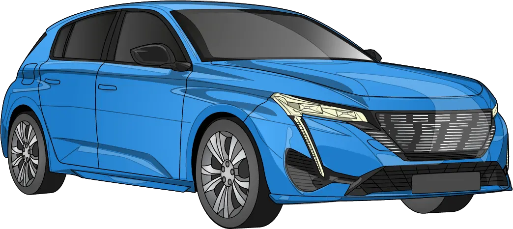 AutoPartsBasket brings for your PEUGEOT 308 (P5) the best filters (oil, air, cabin, fuel)